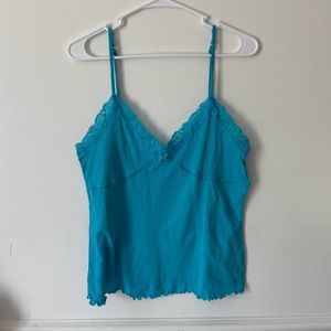 Victoria secret lacy y2k tank top